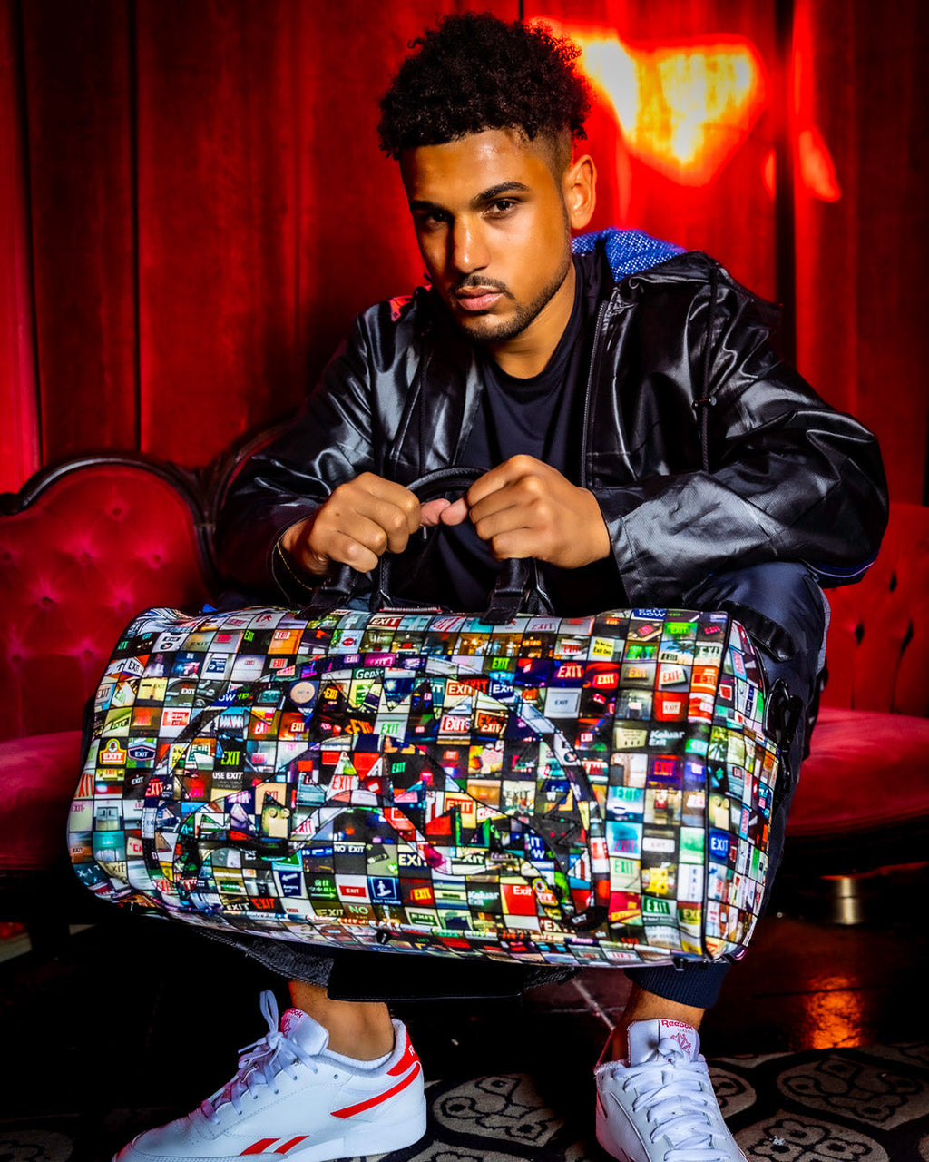 Limited Edition EXIT ART COLLAB DUFFLE