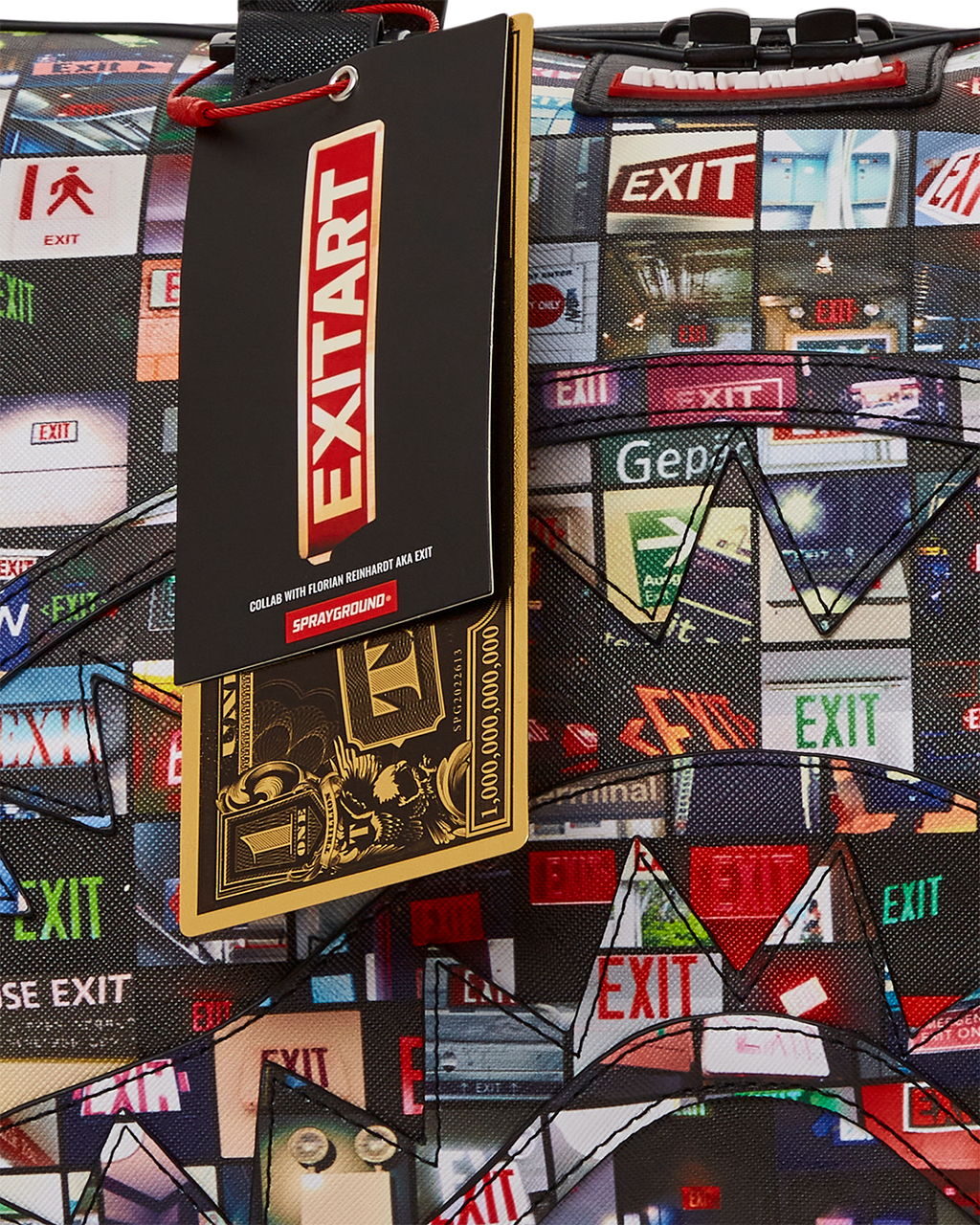 Limited Edition EXIT ART COLLAB DUFFLE