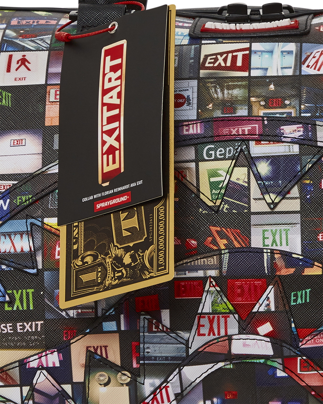 Limited Edition EXIT ART COLLAB DUFFLE