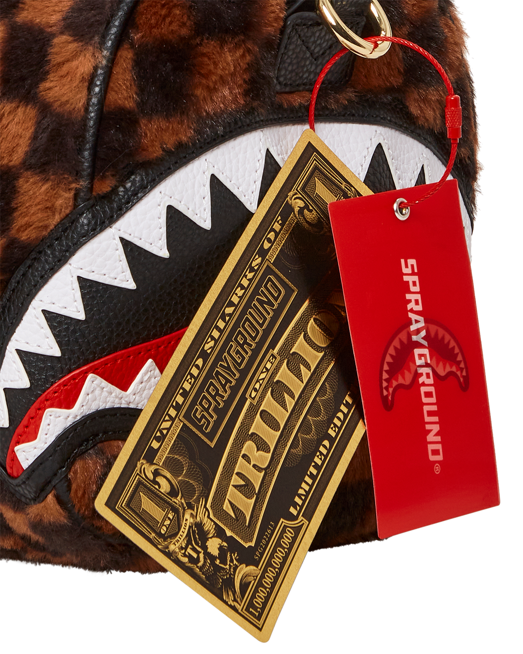 Limited Edition FURRR SHARKS IN PARIS MINI DUFFLE