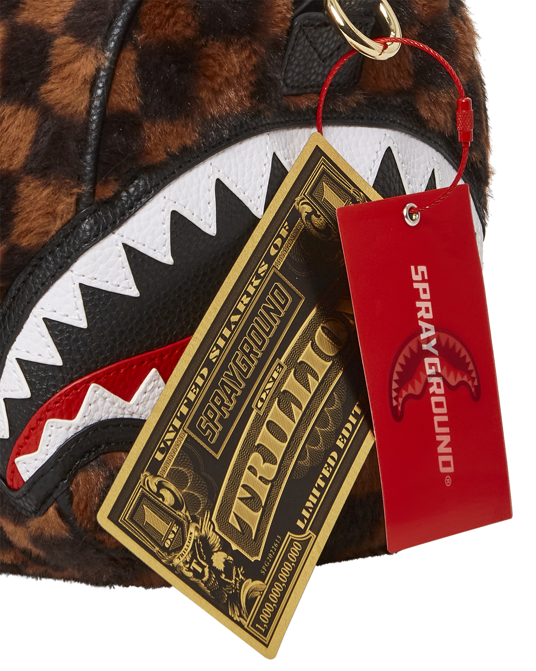 Limited Edition FURRR SHARKS IN PARIS MINI DUFFLE