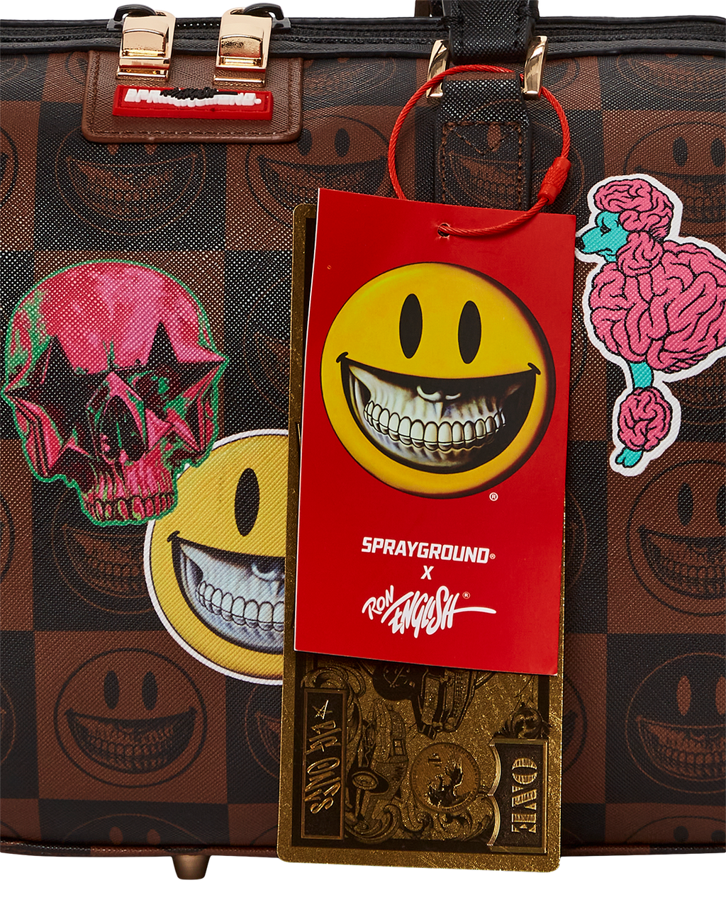 Limited Edition GLOBAL MOGUL POPAGANDA RON ENGLISH EDITION MINI DUFFLE