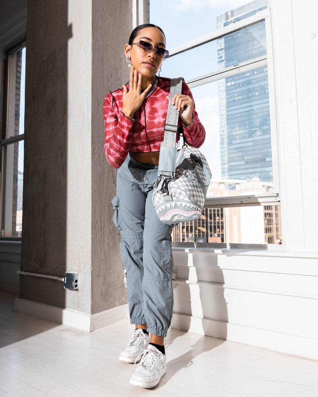 Limited Edition AIR TO THE THRONE JETSET MINI DUFFLE
