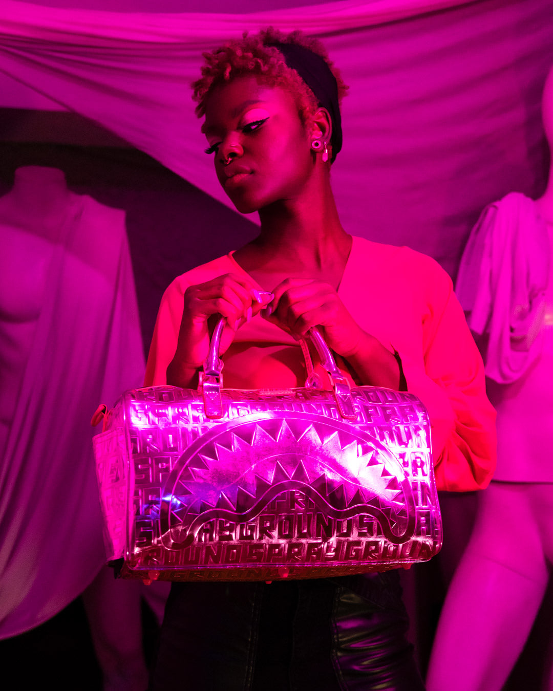 Limited Edition INFINITI PINK DIAMOND MINI DUFFLE
