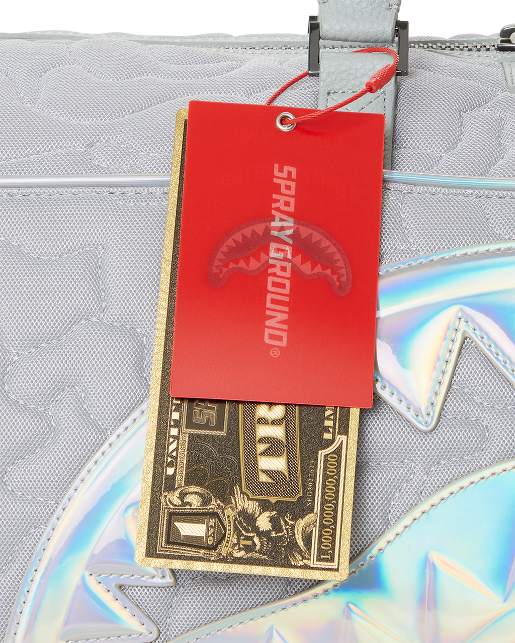 Limited Edition MIRASHAKU IRIDESCENT QUILT DUFFLE