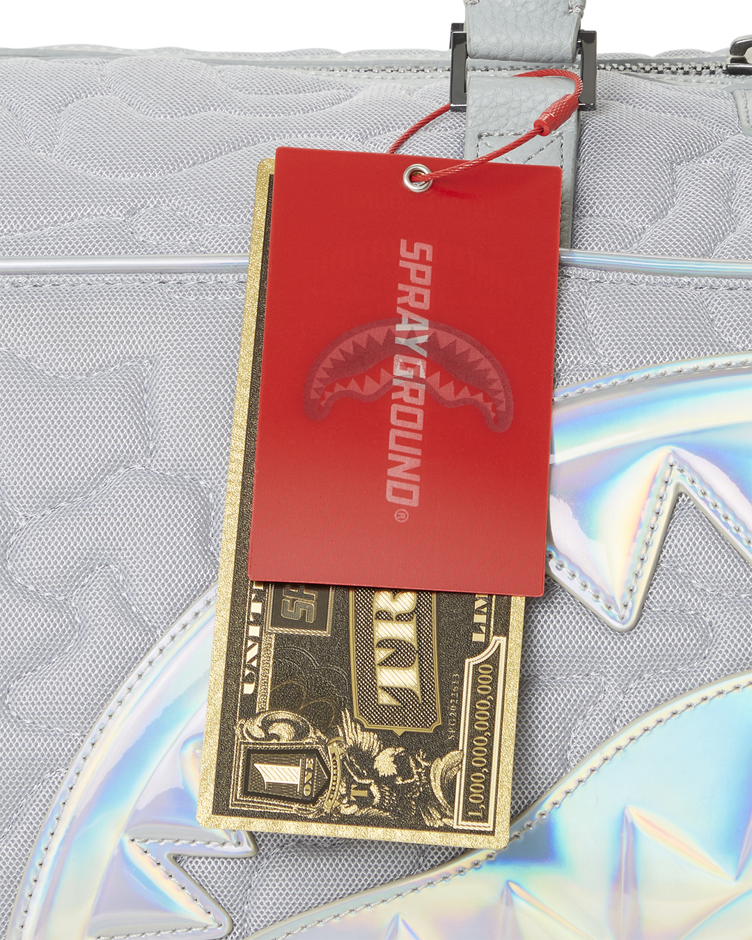 Limited Edition MIRASHAKU IRIDESCENT QUILT DUFFLE