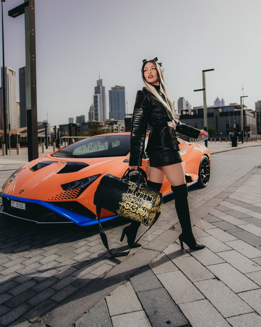 Limited Edition HALF GRAFF GLIDE LARGE DUFFLE