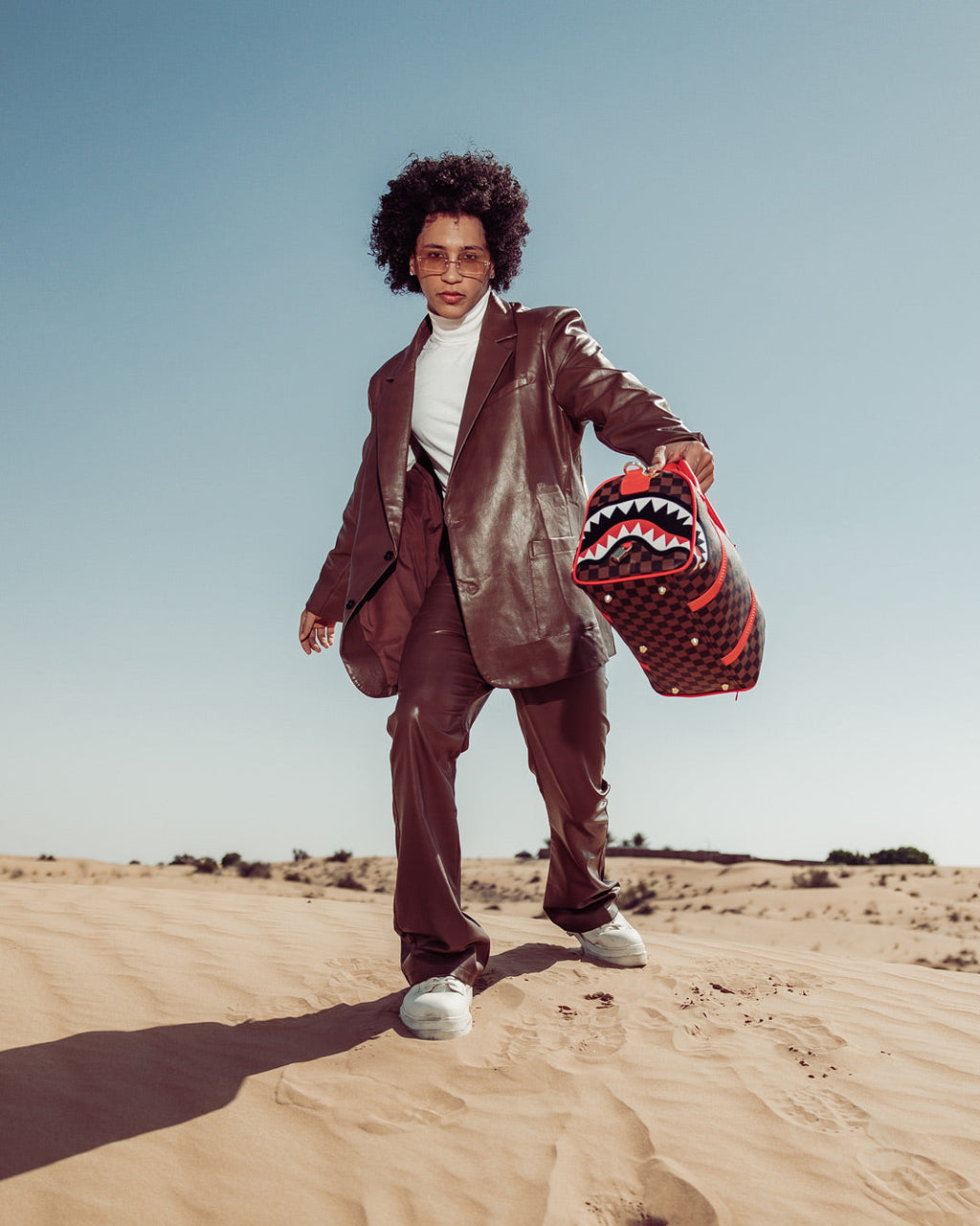 Limited Edition ALL OR NOTHING SHARKS IN PARIS MINI DUFFLE
