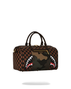 Limited Edition EXTERIOR GOLD ZIP POCKET SHARKS IN PARIS MINI DUFFLE