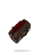 Limited Edition EXTERIOR GOLD ZIP POCKET SHARKS IN PARIS MINI DUFFLE