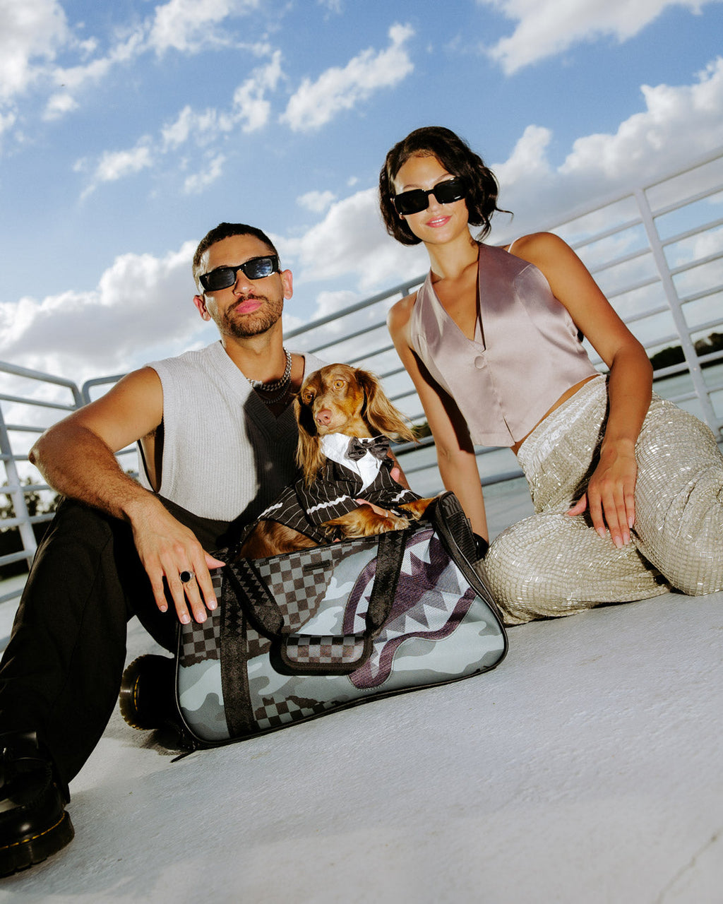 Limited Edition 3AM RIPTIDE PET CARRIER DUFFLE