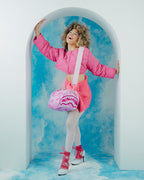 Limited Edition FURRROCIOUS IN PINK MINI DUFFLE