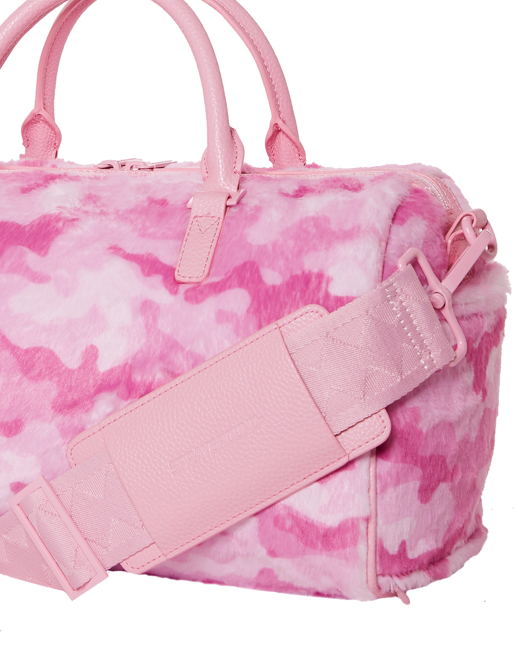 Limited Edition FURRROCIOUS IN PINK MINI DUFFLE