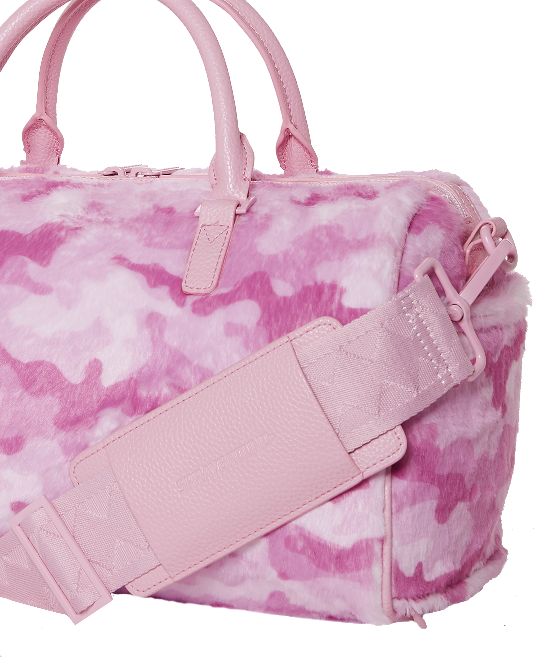 Limited Edition FURRROCIOUS IN PINK MINI DUFFLE