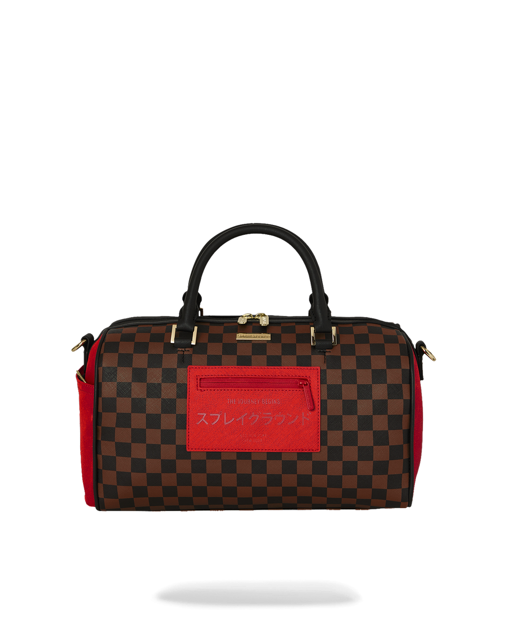 Limited Edition KATANA CHECK BOSS MINI DUFFLE