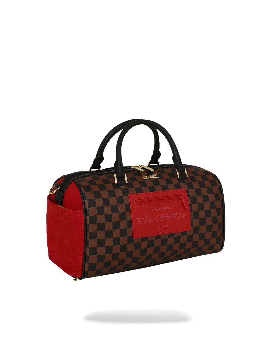 Limited Edition KATANA CHECK BOSS MINI DUFFLE