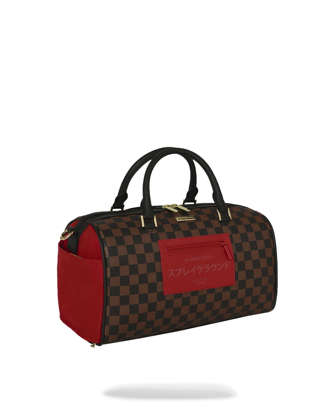 Limited Edition KATANA CHECK BOSS MINI DUFFLE