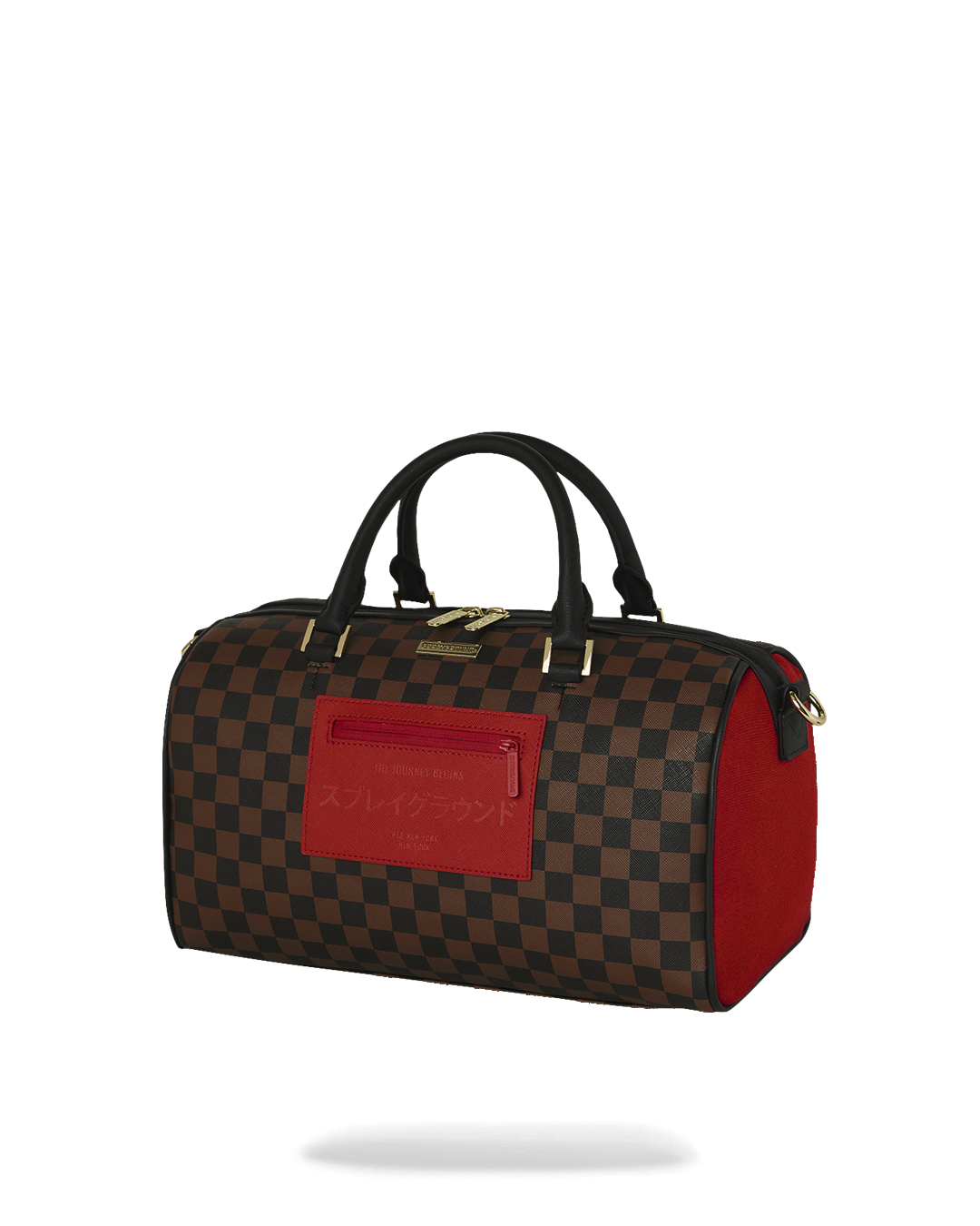 Limited Edition KATANA CHECK BOSS MINI DUFFLE