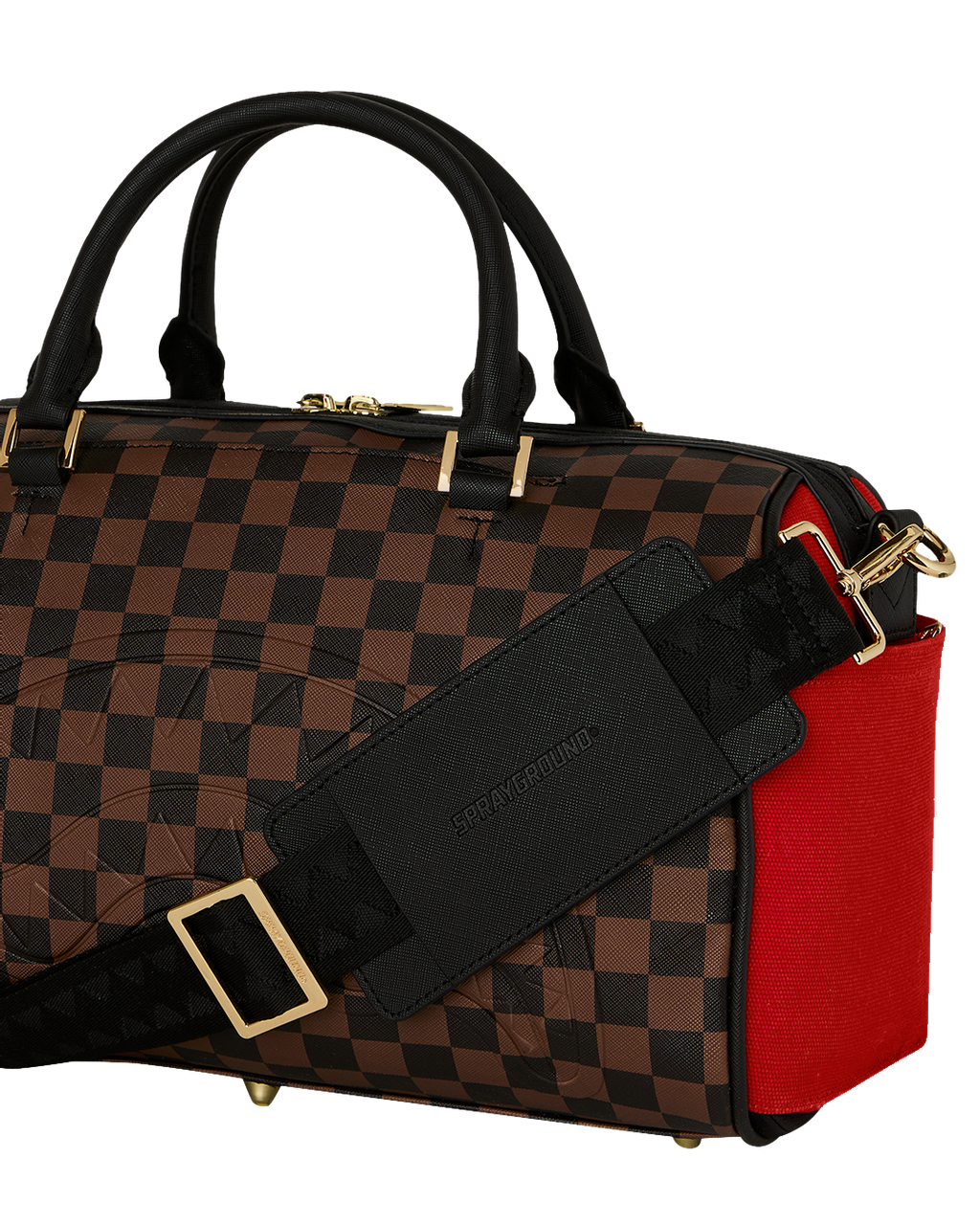 Limited Edition KATANA CHECK BOSS MINI DUFFLE