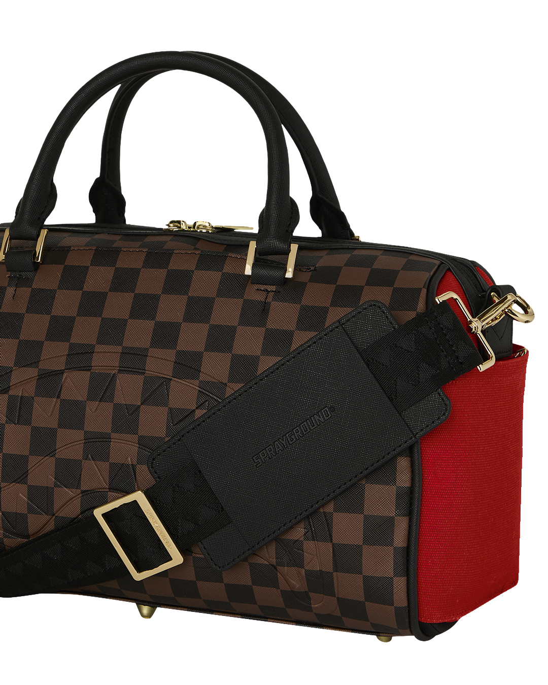 Limited Edition KATANA CHECK BOSS MINI DUFFLE