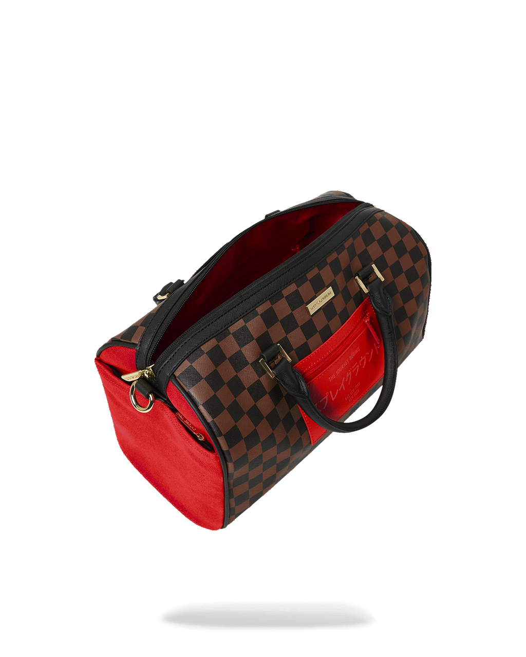 Limited Edition KATANA CHECK BOSS MINI DUFFLE