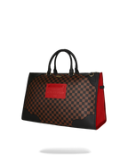 Limited Edition KATANA CHECK BOSS PYRAMID DUFFLE