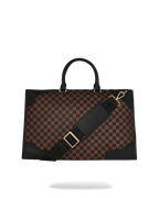 Limited Edition KATANA CHECK BOSS PYRAMID DUFFLE