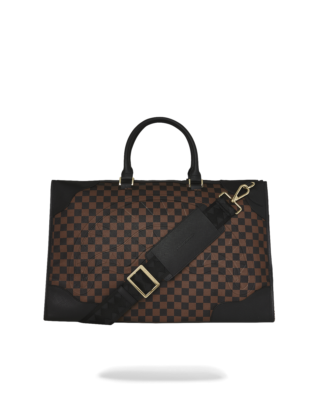 Limited Edition KATANA CHECK BOSS PYRAMID DUFFLE