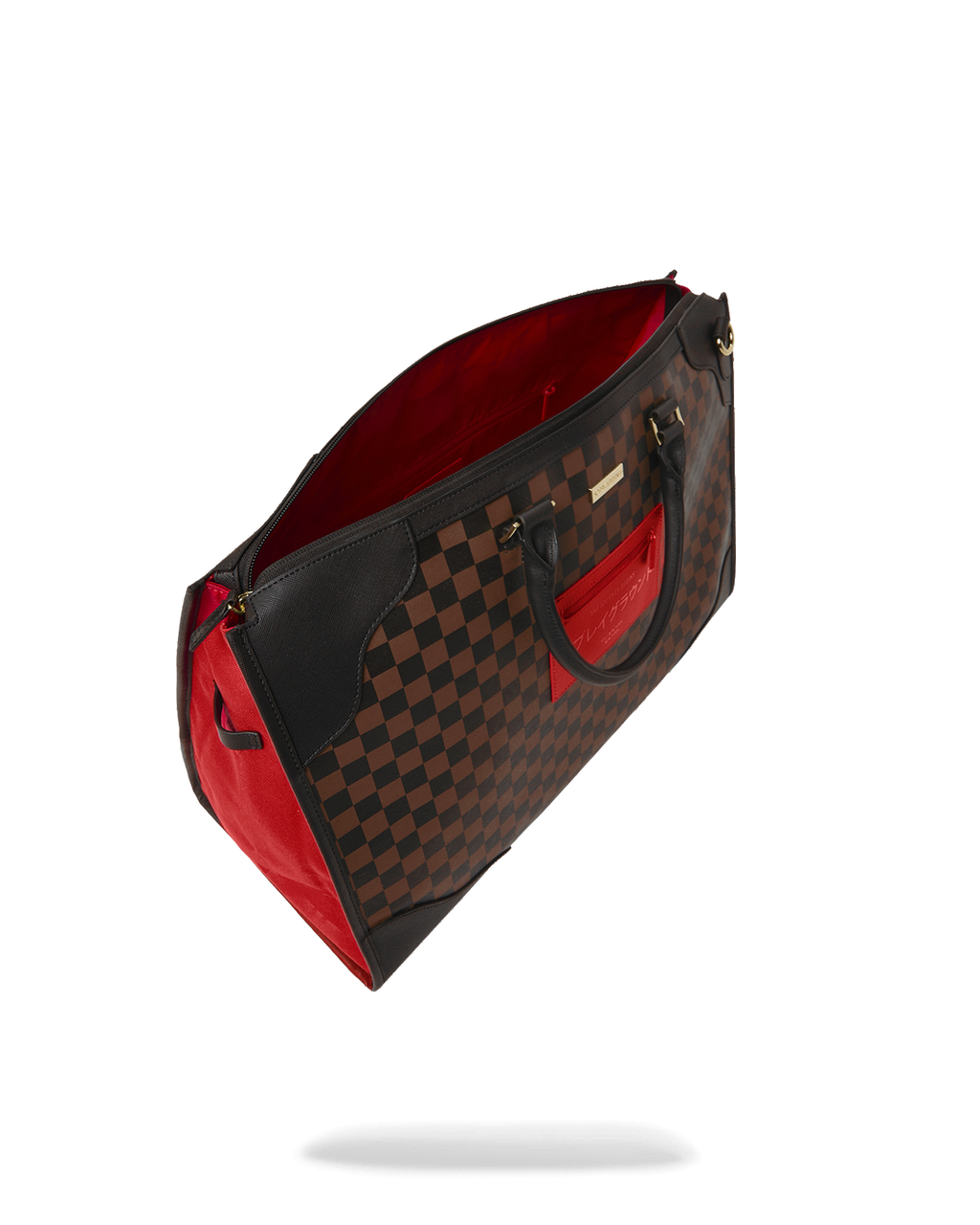 Limited Edition KATANA CHECK BOSS PYRAMID DUFFLE