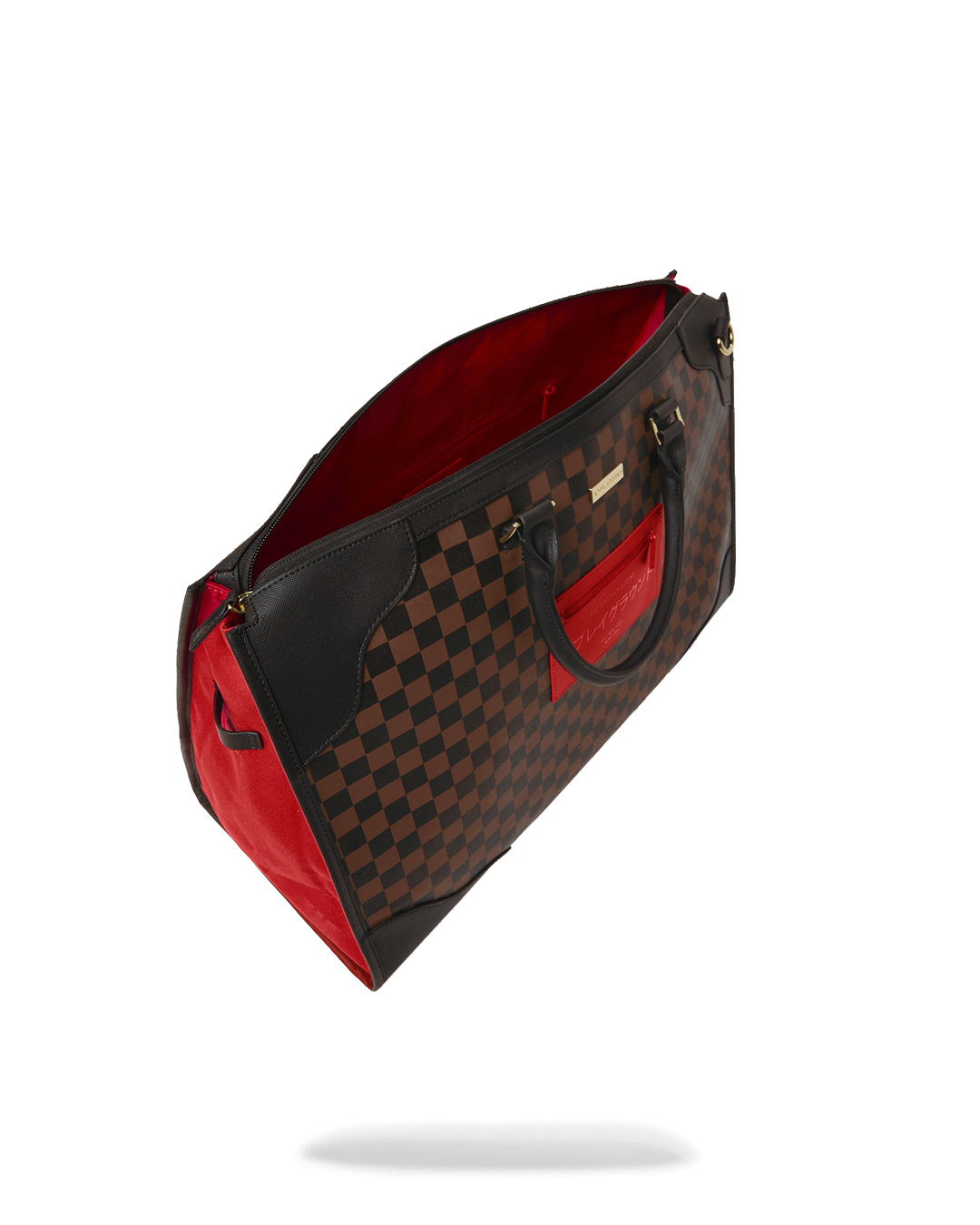 Limited Edition KATANA CHECK BOSS PYRAMID DUFFLE