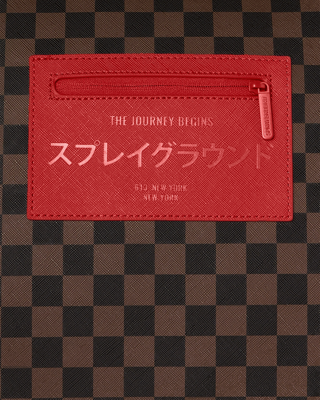 Limited Edition KATANA CHECK BOSS PYRAMID DUFFLE