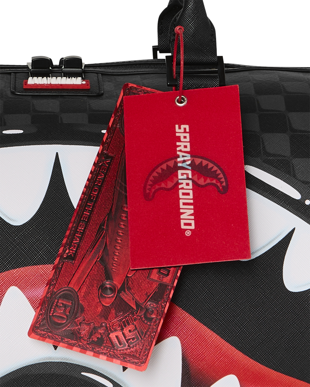 Limited Edition SHARKS IN PARIS HYPER PUFF DUFFLE