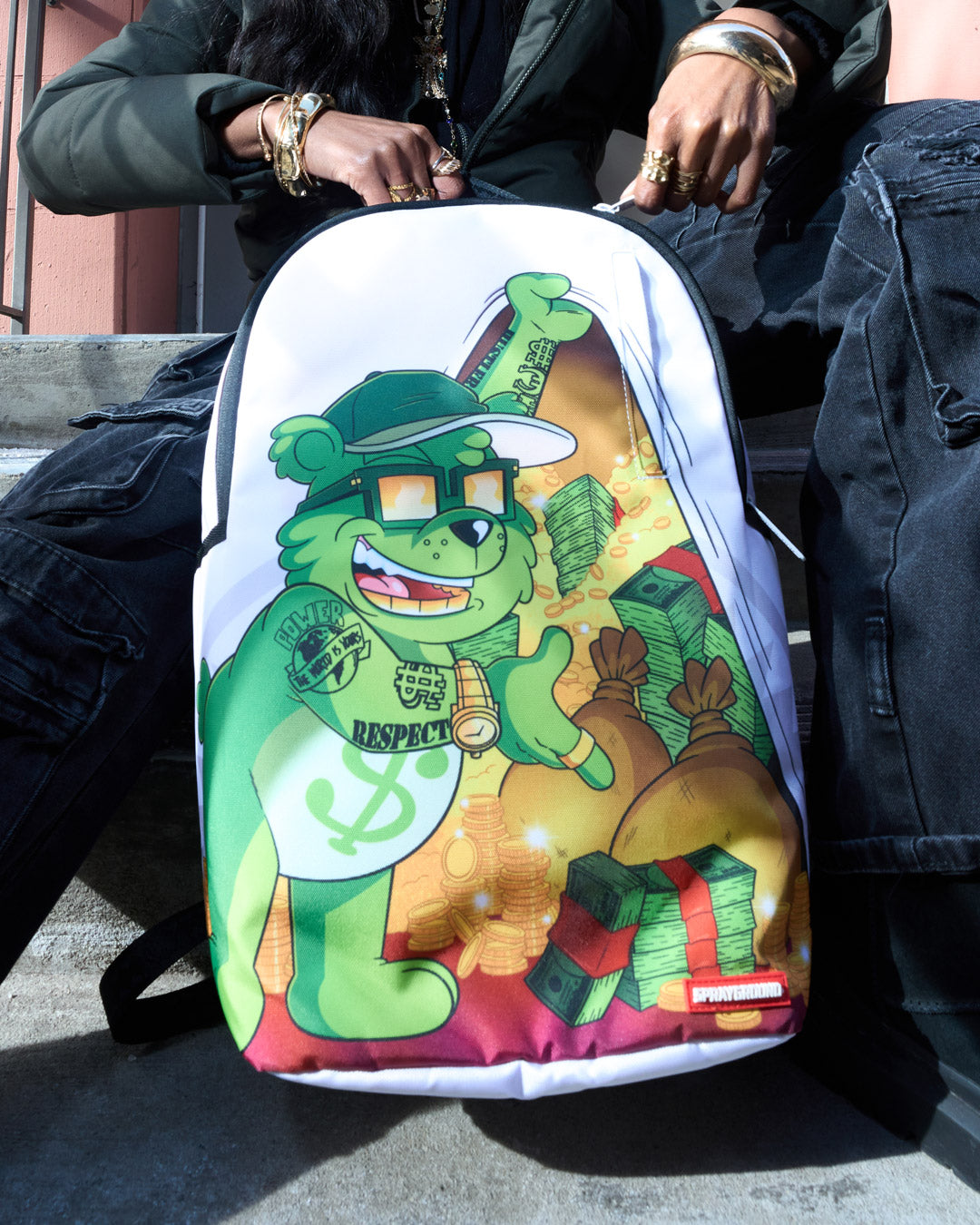 Limited Edition MONEYBEAR CASH CUB BACKPACK