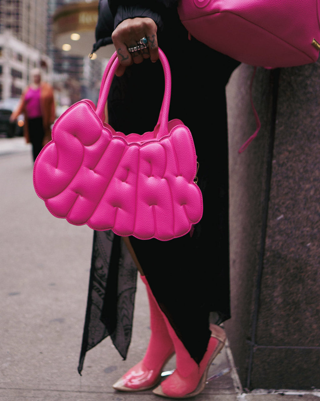 Limited Edition PINK POP SHARK BUBBLE HANDBAG
