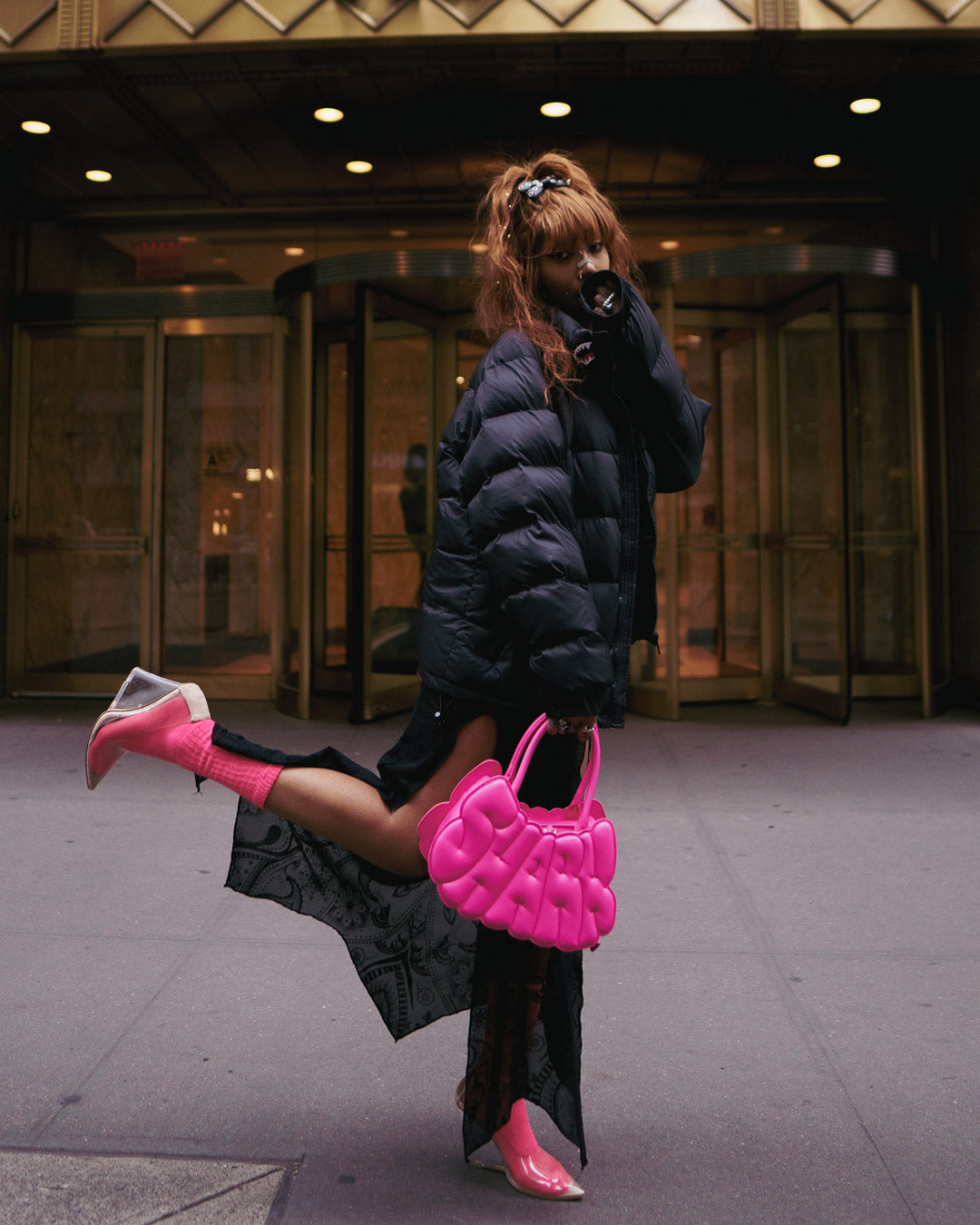 Limited Edition PINK POP SHARK BUBBLE HANDBAG
