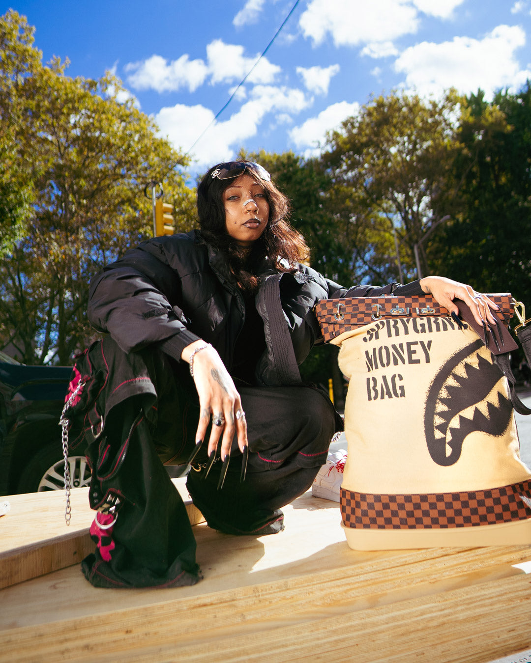 Limited Edition SPRAYGROUND MONEY BAG