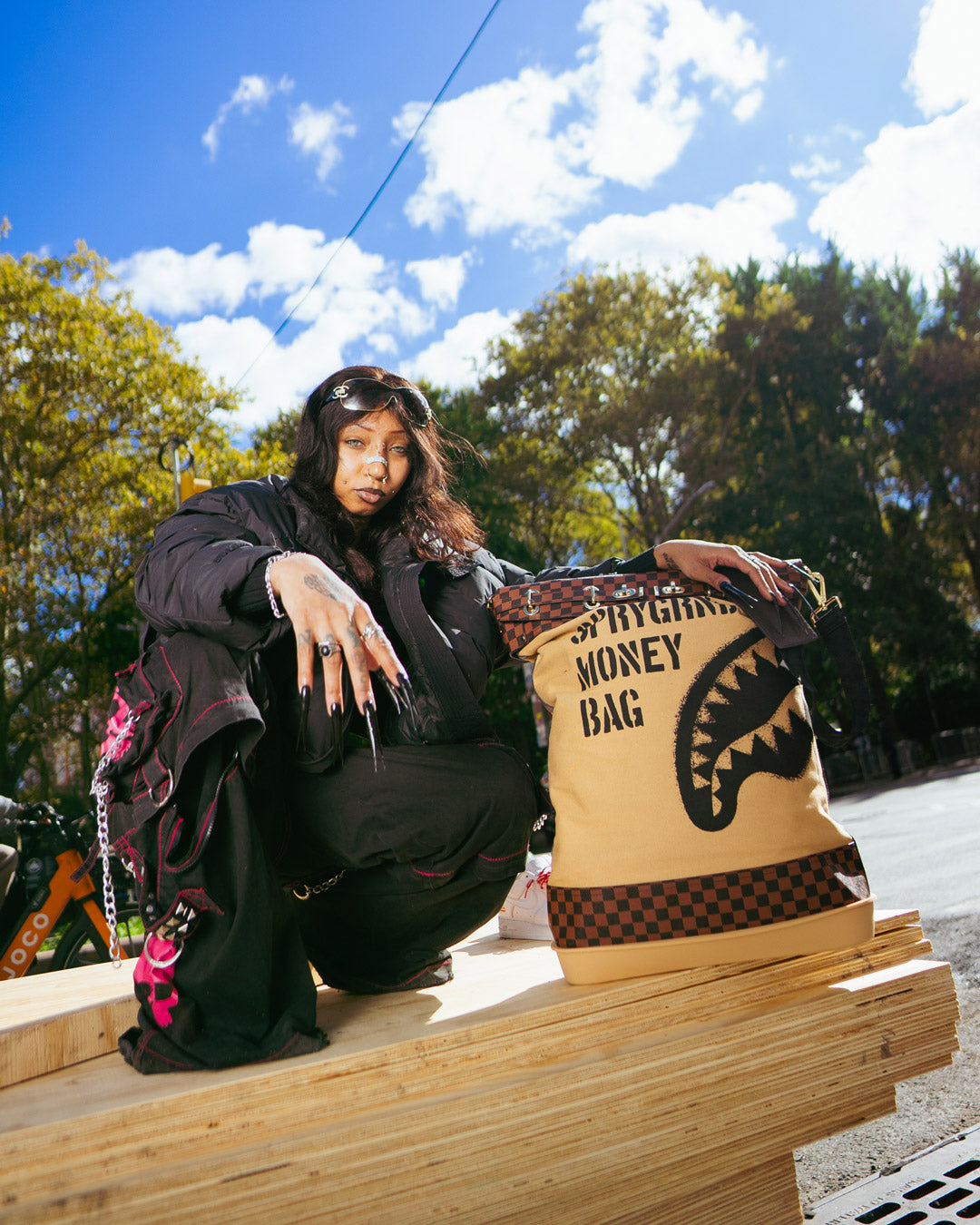 Limited Edition SPRAYGROUND MONEY BAG