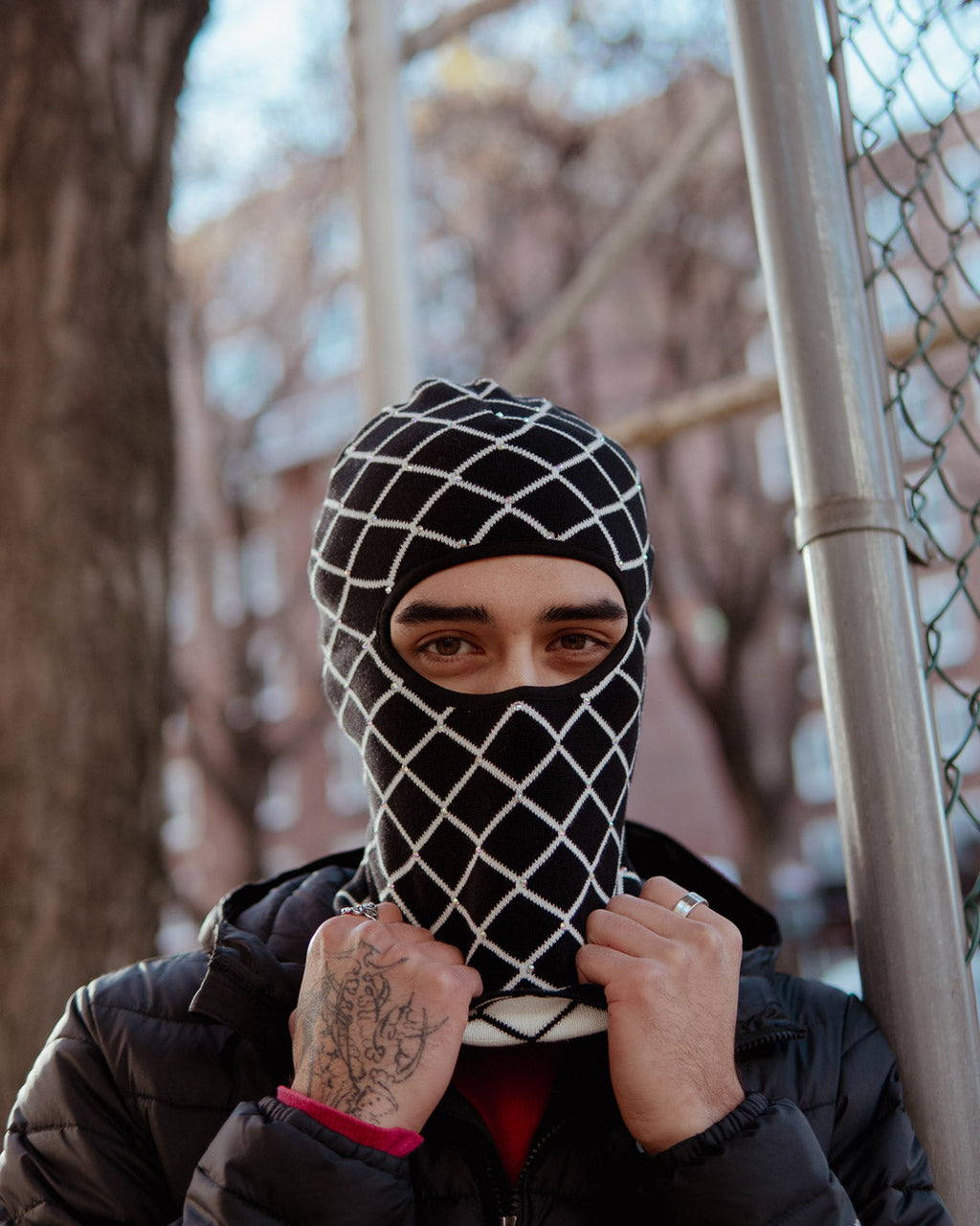 Limited Edition CHAINLINK KNIT SKI MASK