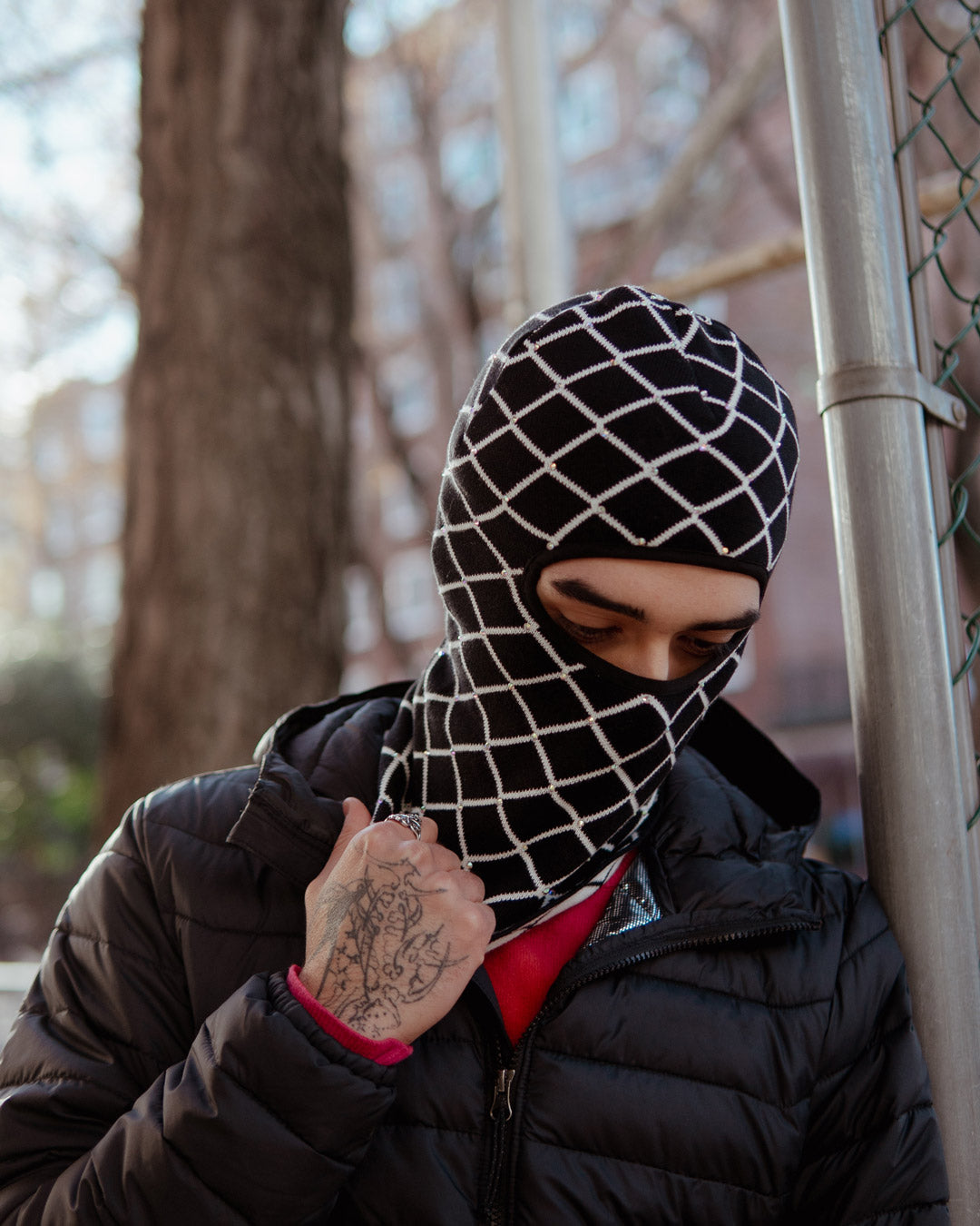 Limited Edition CHAINLINK KNIT SKI MASK