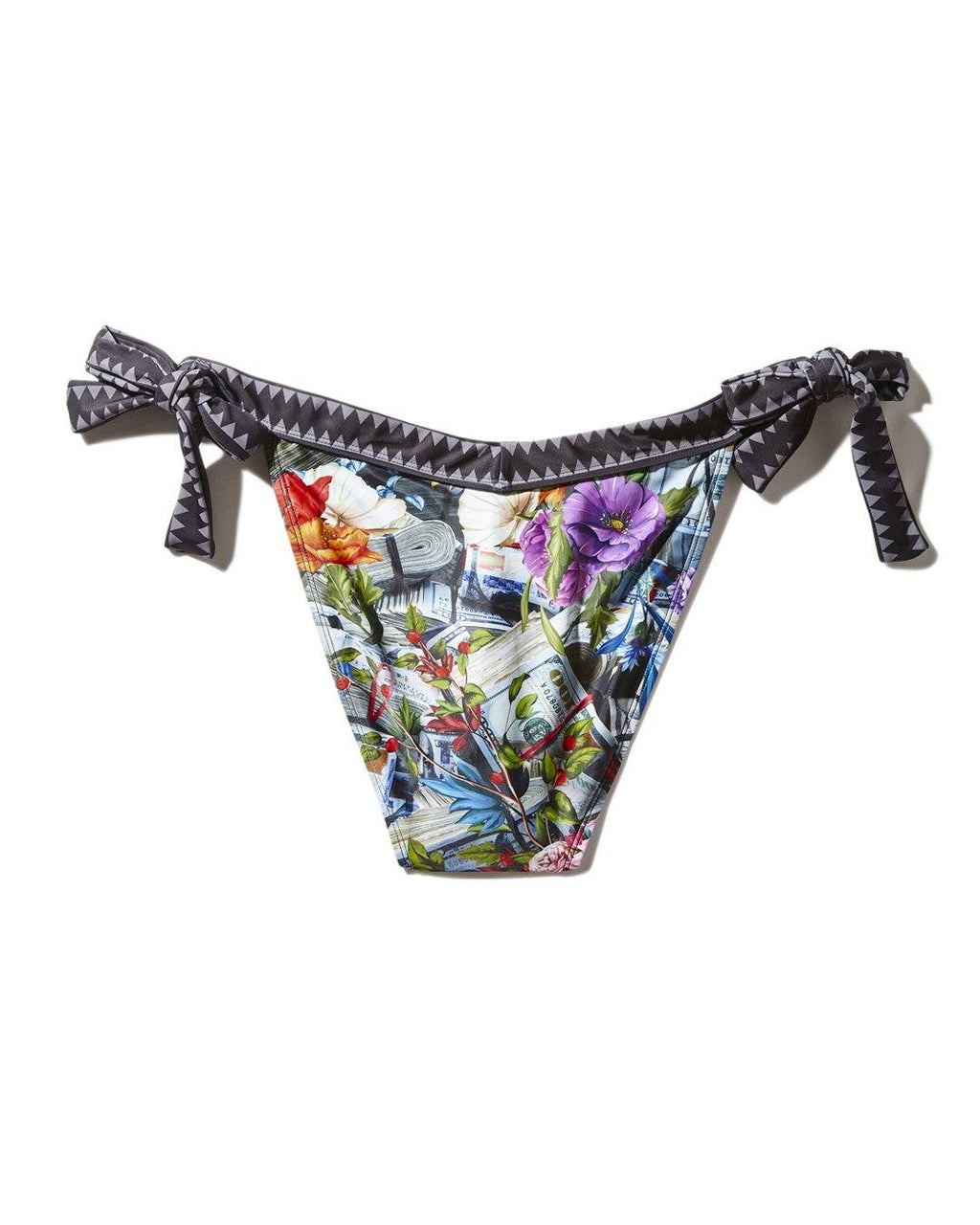 Limited Edition FLORAL MONEY BIKINI BOTTOM