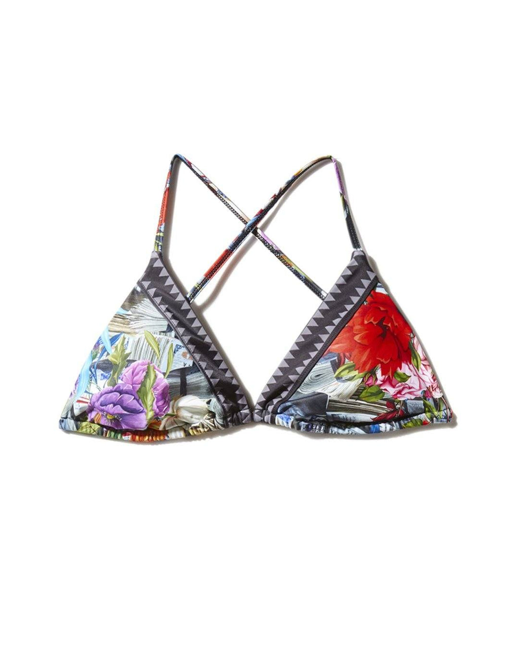 Limited Edition FLORAL MONEY BIKINI TOP