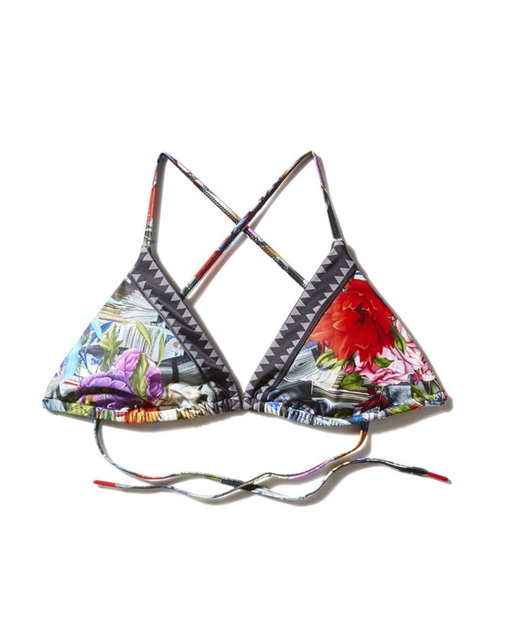 Limited Edition FLORAL MONEY BIKINI TOP