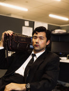 Limited Edition CHECKMATE ROYALE MESSENGER BRICK BAG
