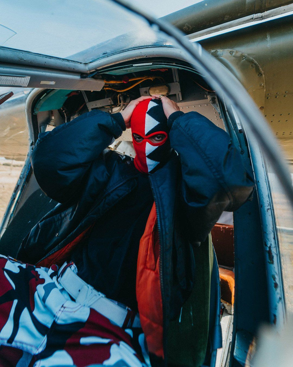 Limited Edition VERTICAL SHARK SKI MASK