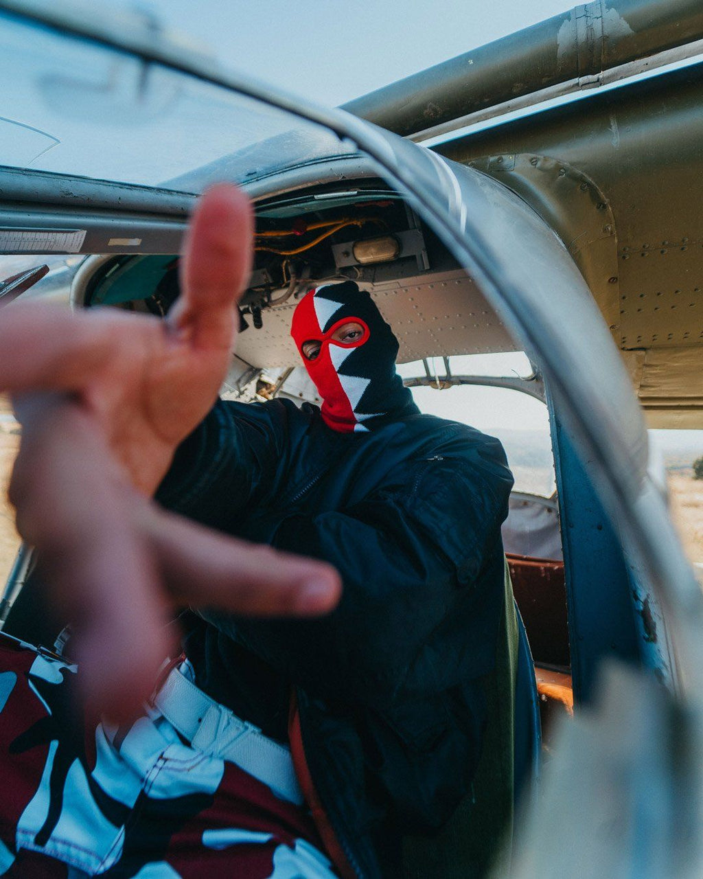 Limited Edition VERTICAL SHARK SKI MASK