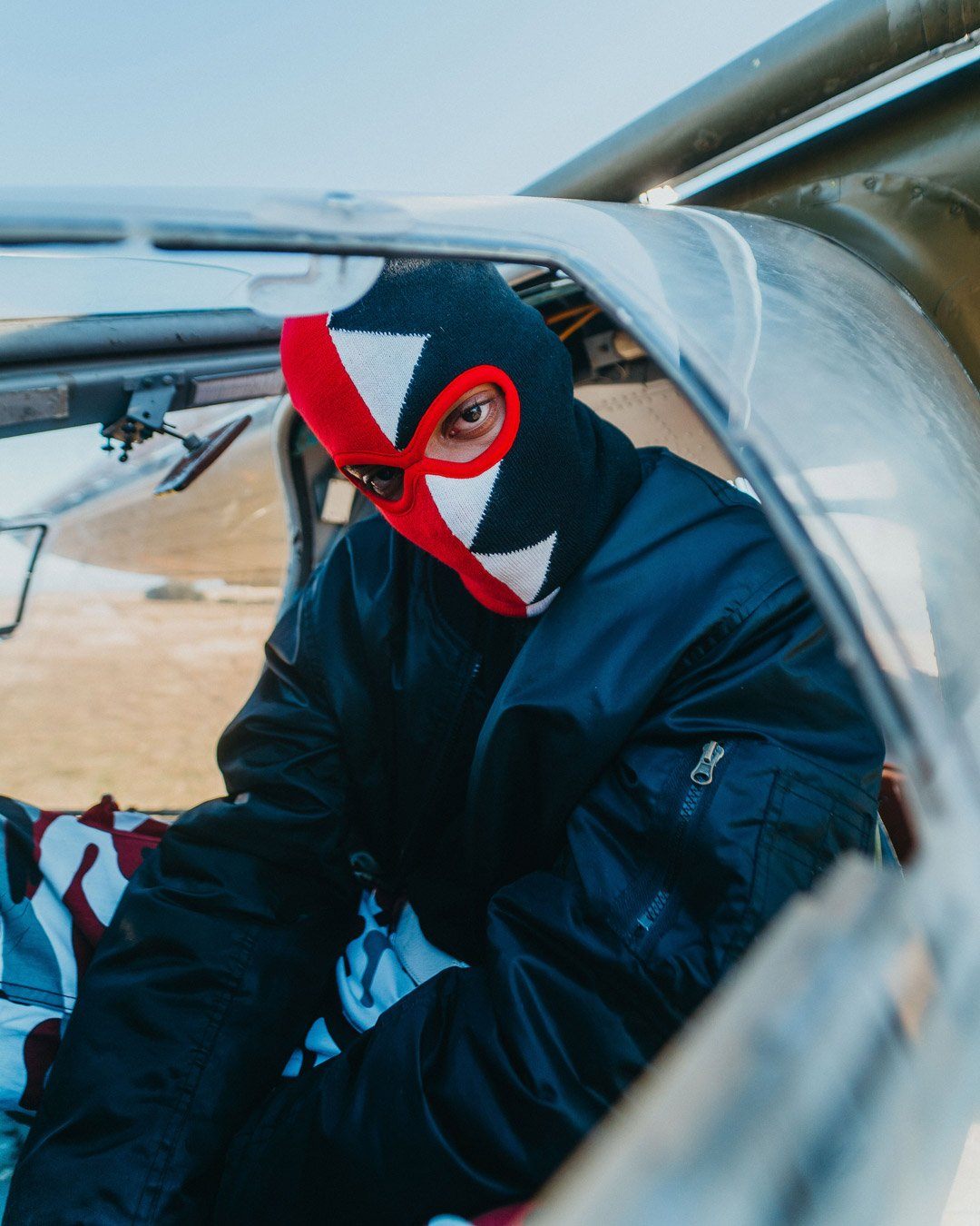 Limited Edition VERTICAL SHARK SKI MASK