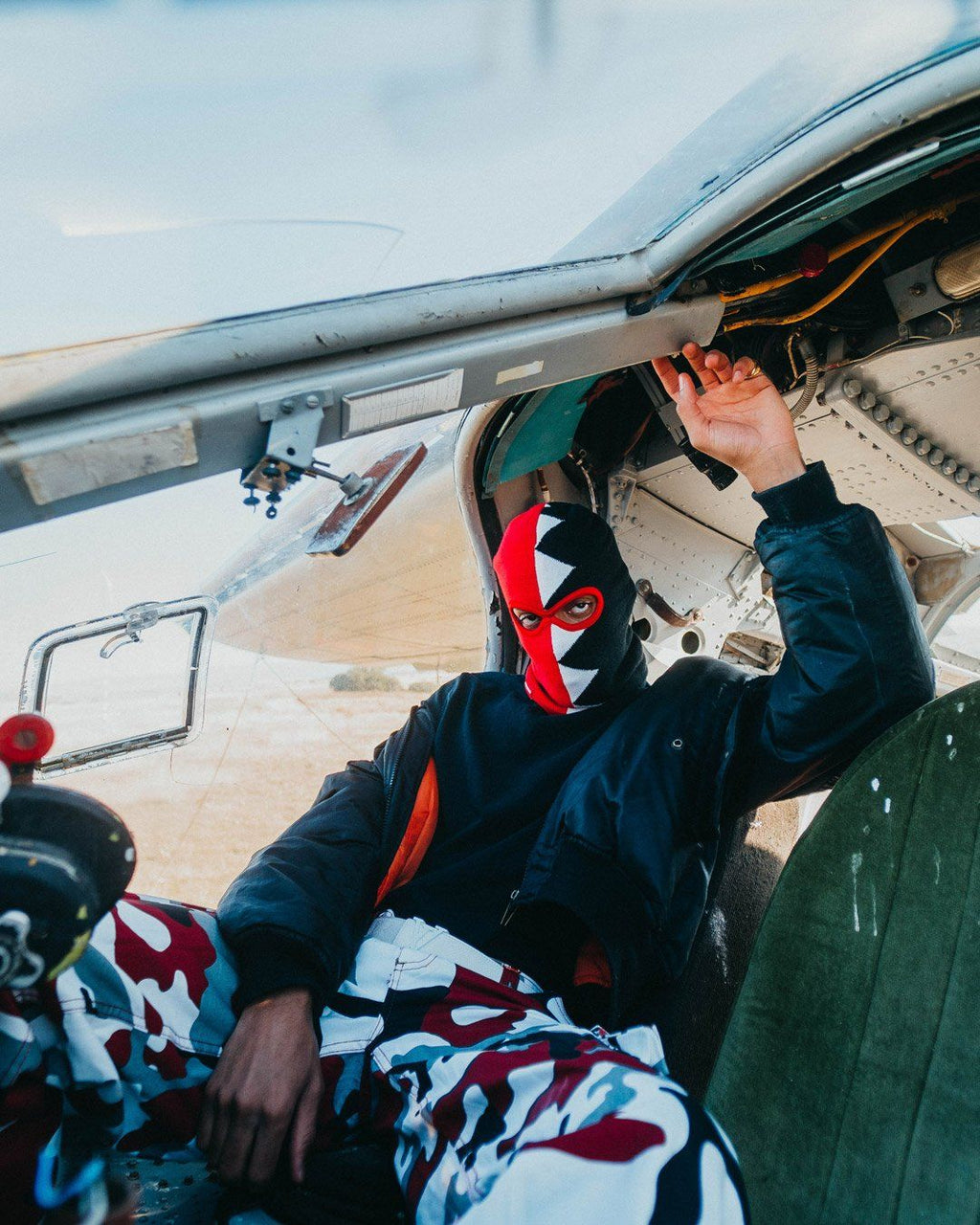 Limited Edition VERTICAL SHARK SKI MASK
