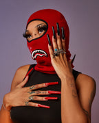 Limited Edition SHARK CENTRAL SKI MASK RED
