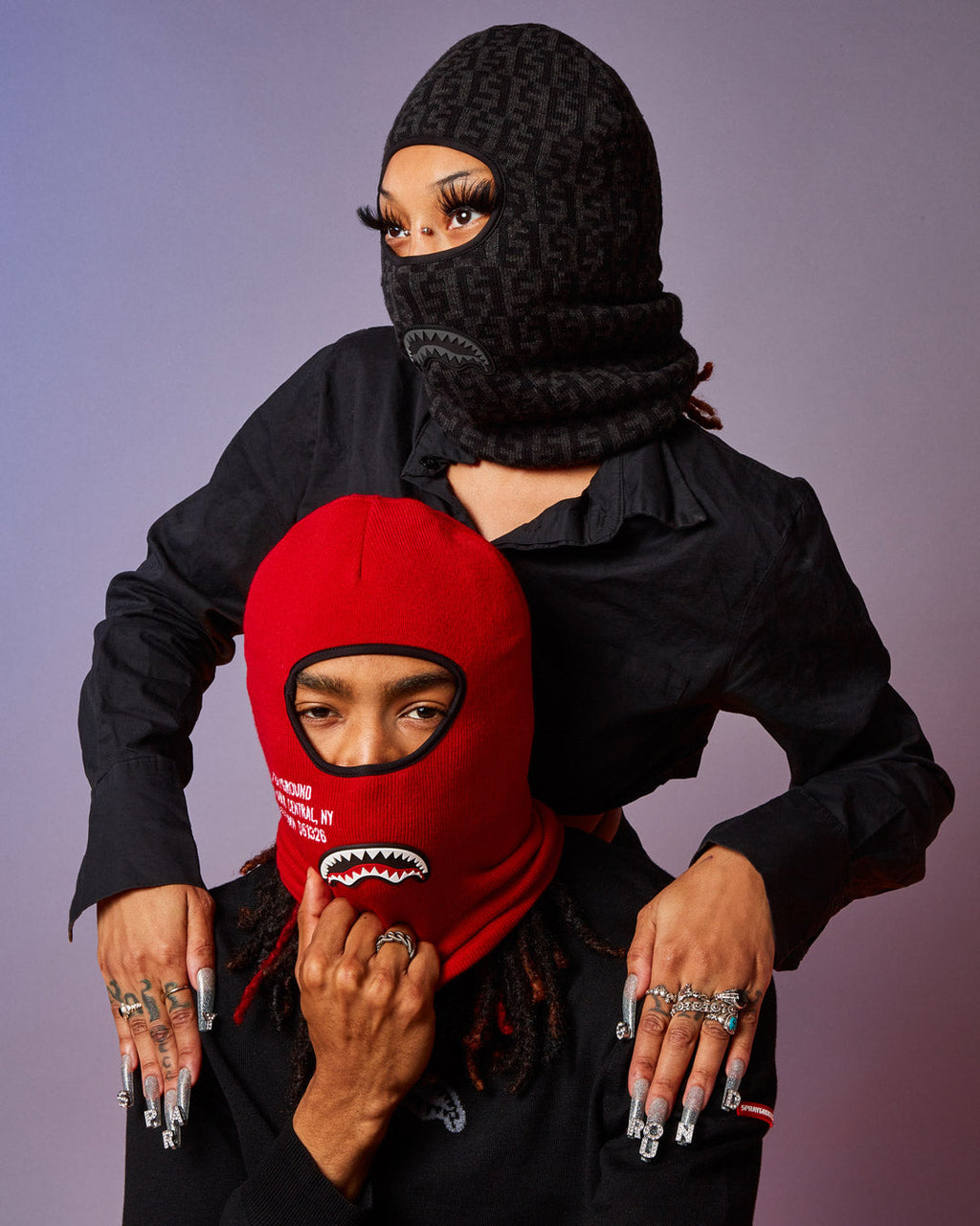 Limited Edition SHARK CENTRAL SKI MASK RED