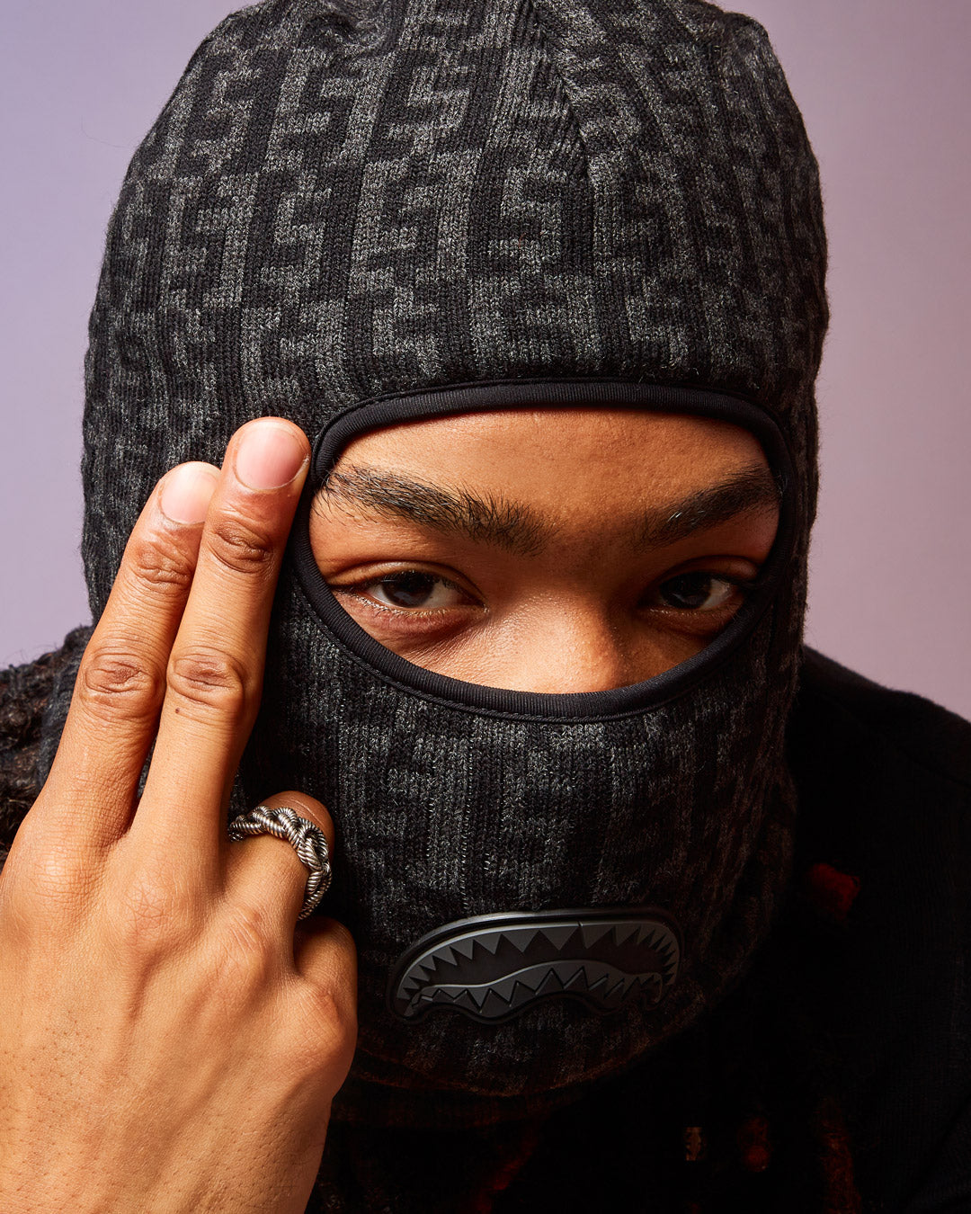 Limited Edition CASHIN CHECKS SKI MASK GRAY